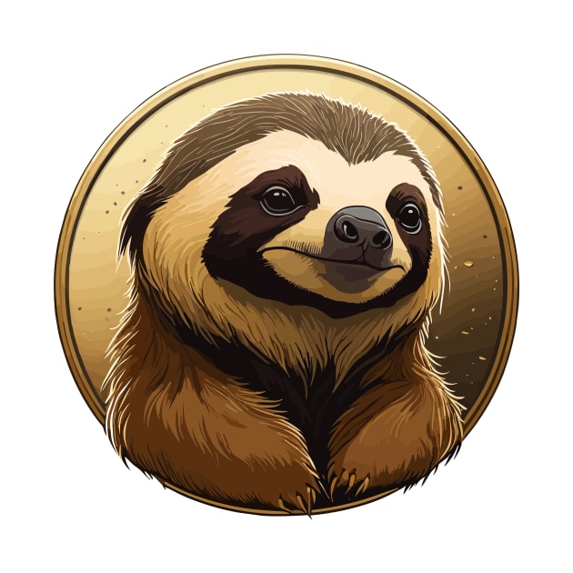 Sloth Portrait by SpriteGuy95