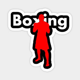 Boxing shirt in retro vintage style - gift for boxing lovers Magnet