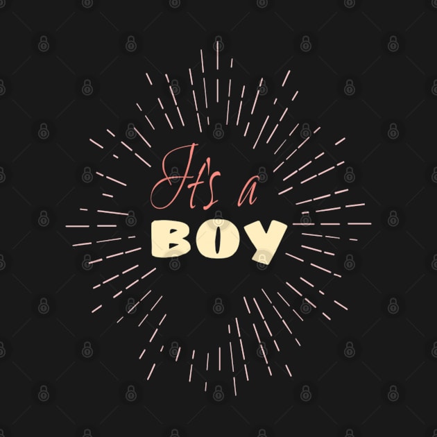 it's a boy gender reveal by Titou design