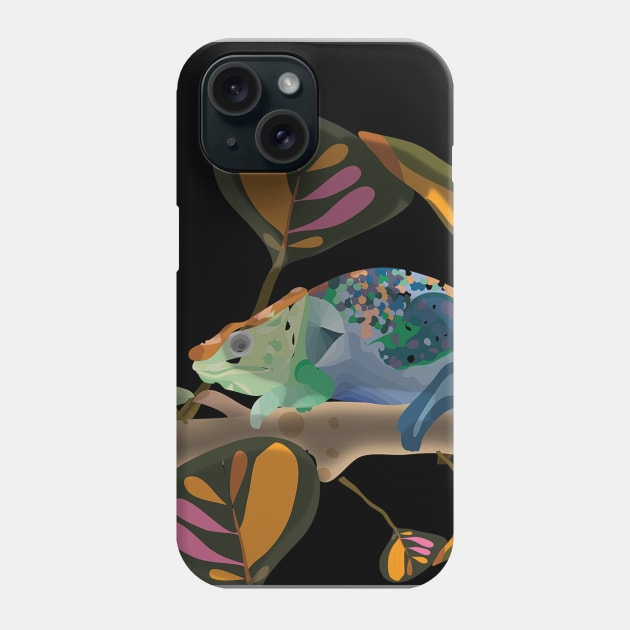 Chameleon Phone Case by ROCOCO DESIGNS