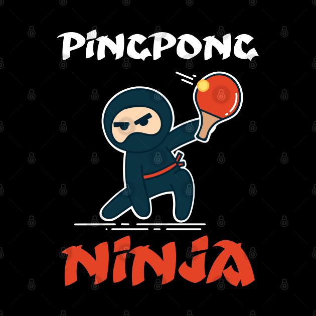 Ping pong ninja by ArtStyleAlice