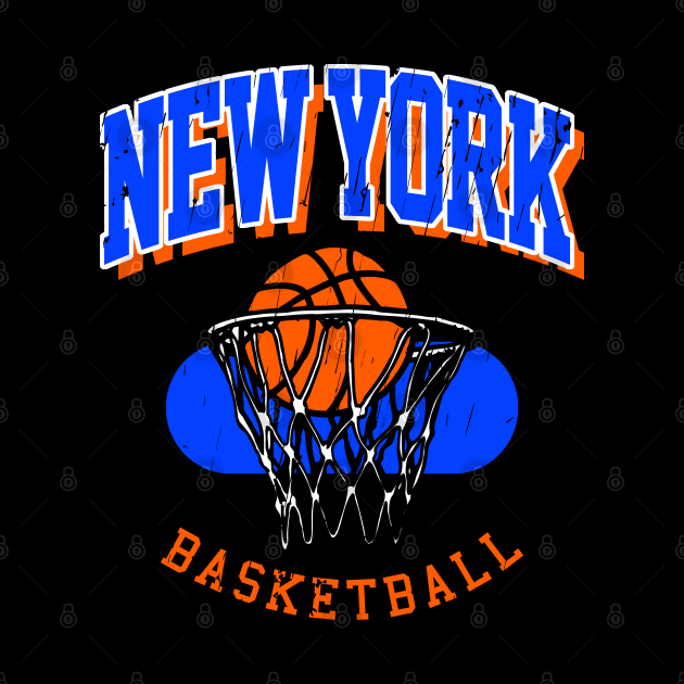 Vintage New York Basketball by funandgames