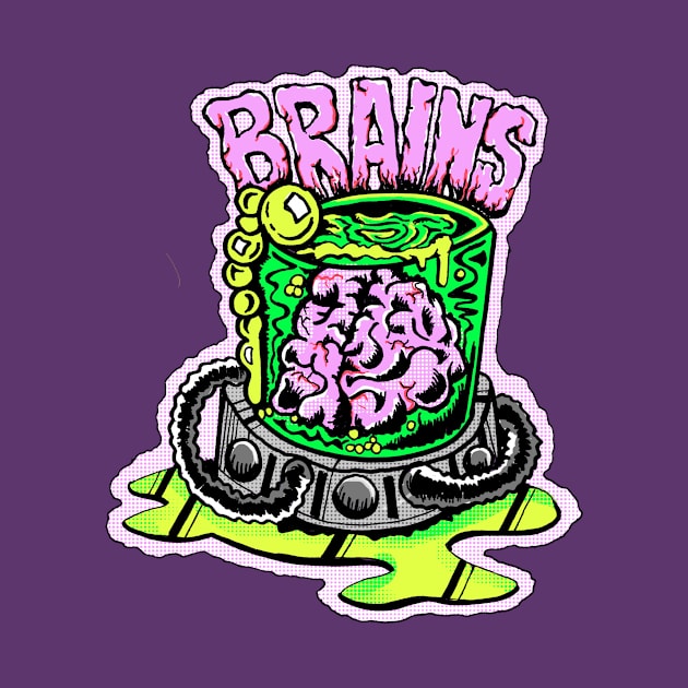 Brain Jar by PungentBasementArt