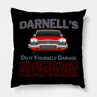 Christine Darnell's Garage Rockbridge California Pillow