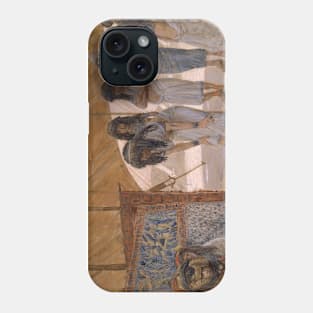 Sarai Is Taken to Pharaoh's Palace by James Tissot Phone Case