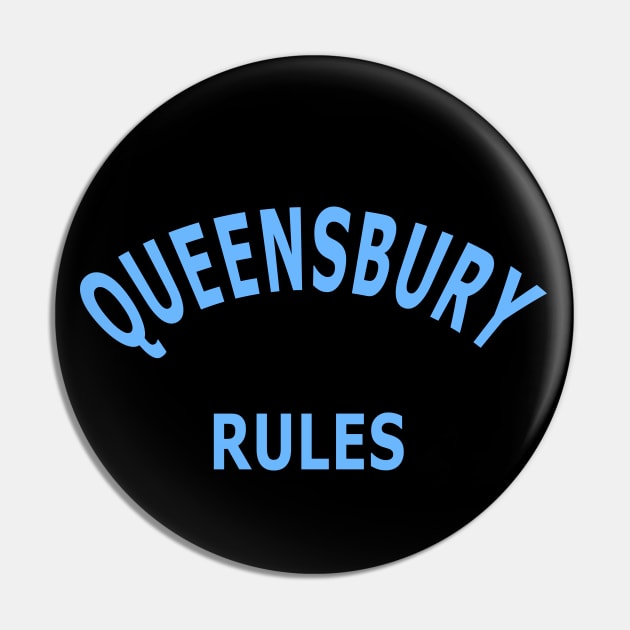 Queensberry Rules Pin by Lyvershop