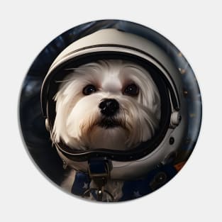 Astro Dog - Maltese Pin