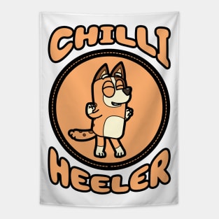 Chilli Heeler IV Tapestry