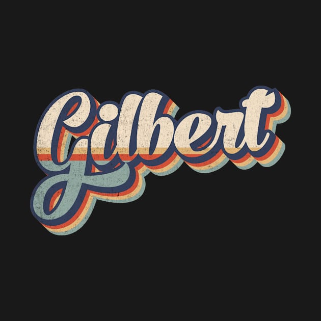 Gilbert // Retro Vintage Style by Stacy Peters Art