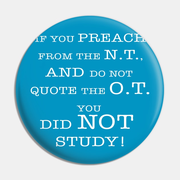Quote the Old Testament Pin by Thread Bear