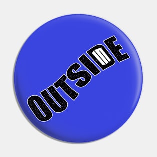 Outside In Logo Pin