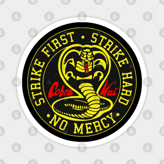 Cobra Kai No Mercy Magnet by Scar