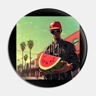 Watermelon Pin