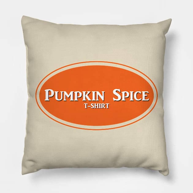 Pumpkin Spice Parody Pillow by GloopTrekker