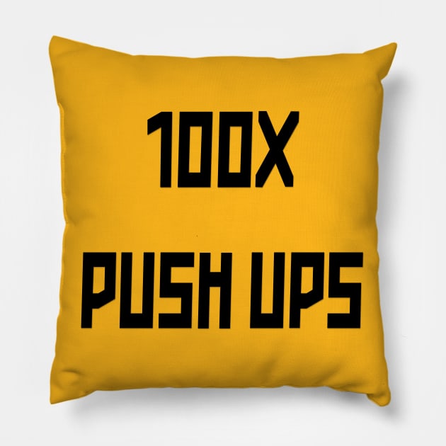 100X Push Ups Pillow by yayor