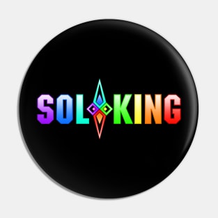 SOL KING LOGO Pin