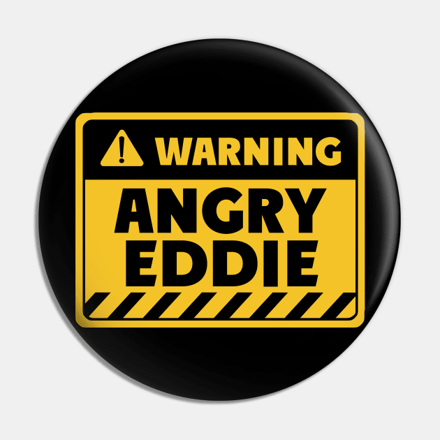 Angry Eddie Pin by EriEri