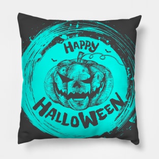 Halloween Scary Evil Pumpkin Funny Pumpkin Head Pillow