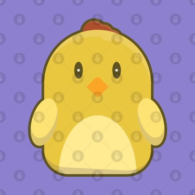 Simple Cute Chick by StimpyStuff