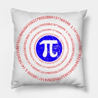 Pi Day Math Captain Funny Math Pillow