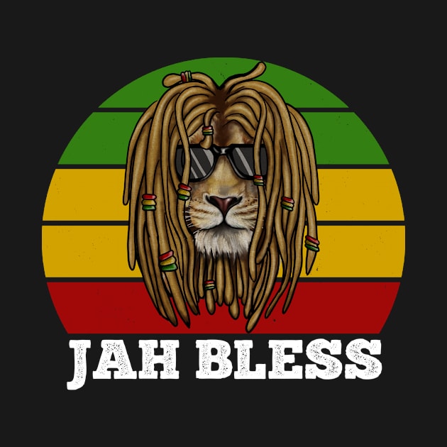 Jah Bless, Jamaica, Rasta African Lion by dukito