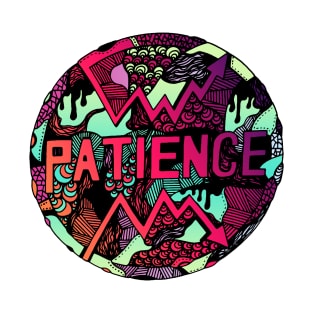 Blue Red Blend Circle of Patience T-Shirt