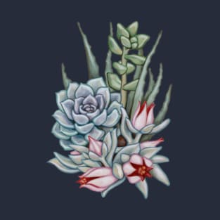 Midnight Succulents T-Shirt