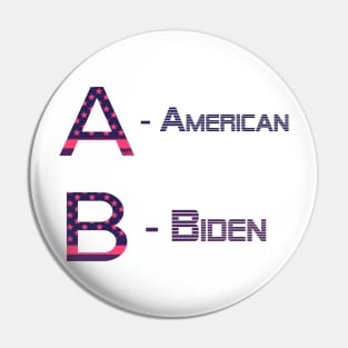 Biden president Pin