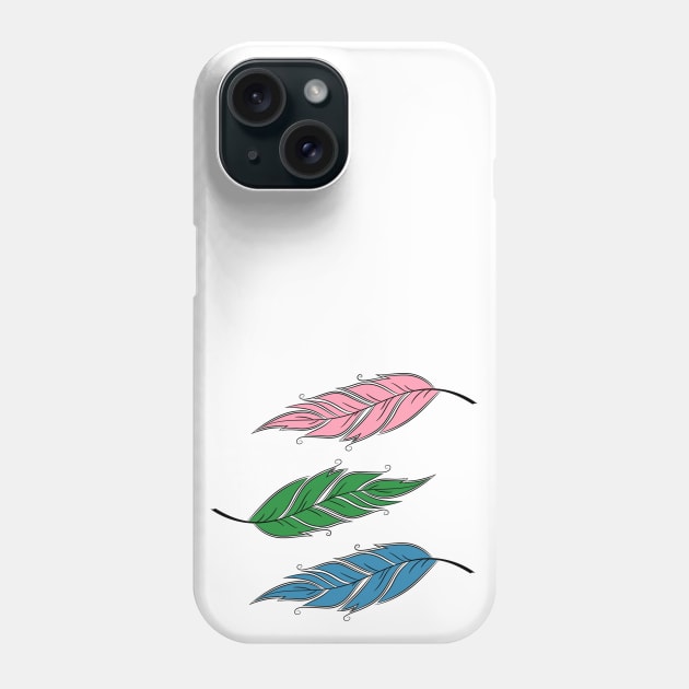 Feathers. Phone Case by AliDia