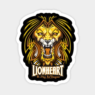 Lion Heart Magnet