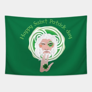 Happy Saint Patrick's Day Tapestry