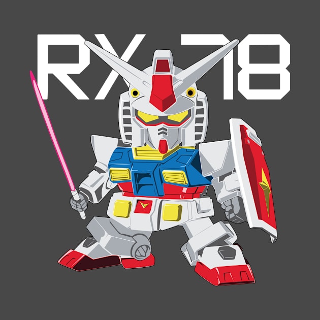 Gundam RX-78 by Emu Emu Ji