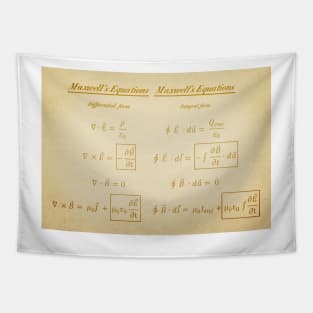 Maxwell's Equations Tapestry