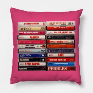 80s Cassette Tapes Pillow