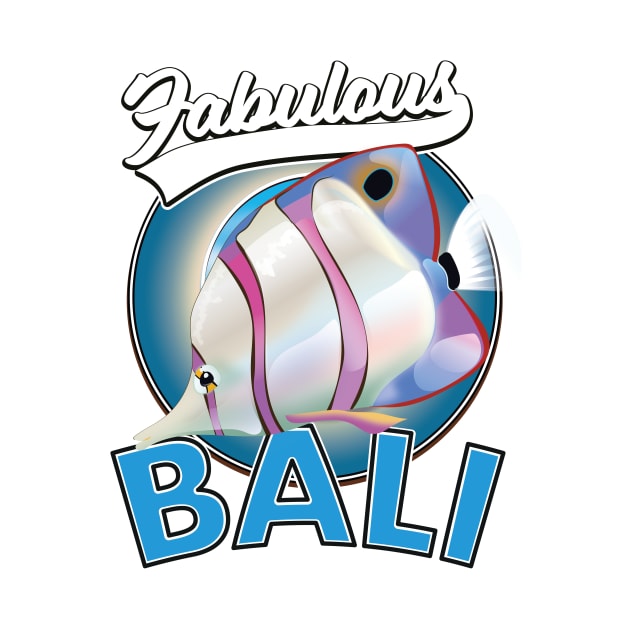 fabulous Bali retro logo by nickemporium1