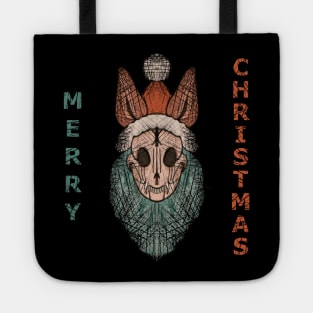 Creepy Christmas bunny Tote