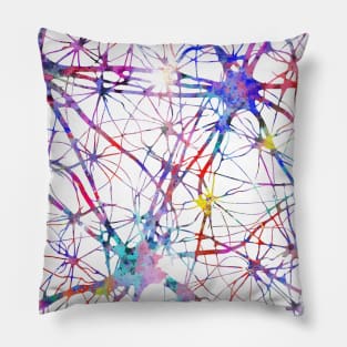 Brain cell anatomy Pillow