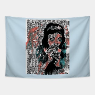 Retro Punk Tapestry