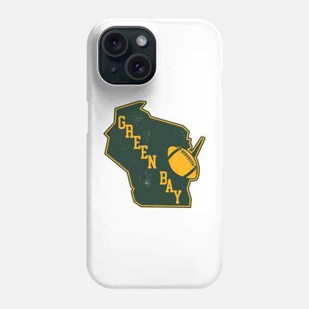 Green Bay Football Phone Case by darklordpug