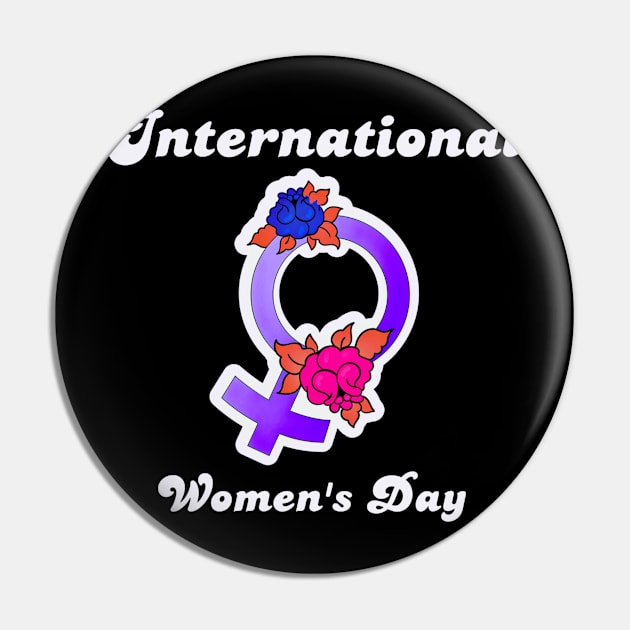 International women's day Pin by ZIID ETERNITY