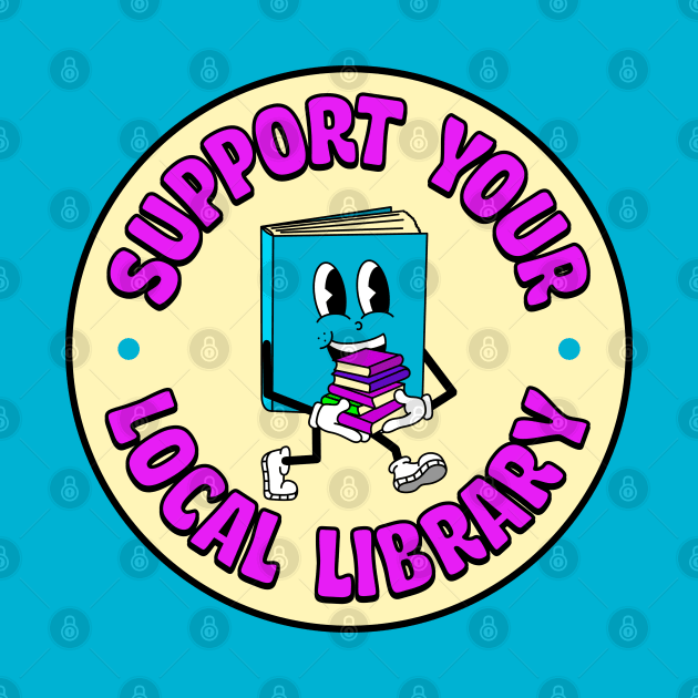 Support Your Local Library by Football from the Left