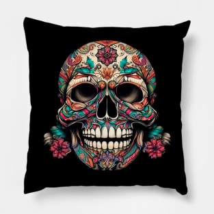 Full Tattoo skull Pillow