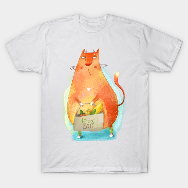 vegan cat shirt