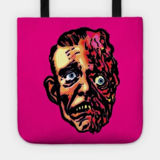 Vintage Melting Man Comic Book Back Pages Tote