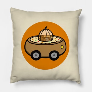 Donut Car - Pumpkin Spice Pillow