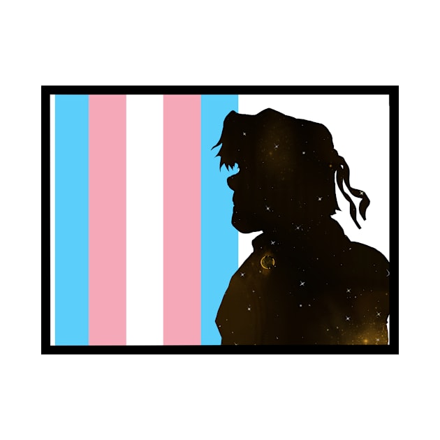 Galaxy Hunk Trans Pride by QZineArt