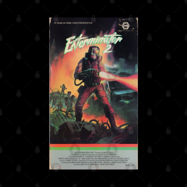 Exterminator 2 VHS art v4 by Psychosis Media