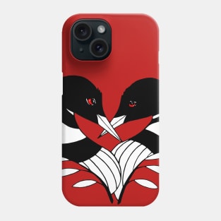 Loons for Love Phone Case