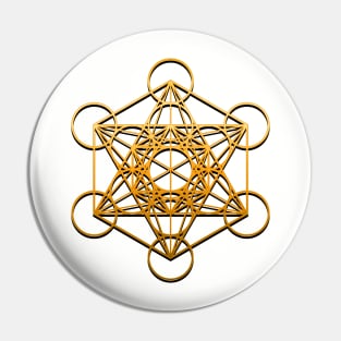 Metatron cube Pin