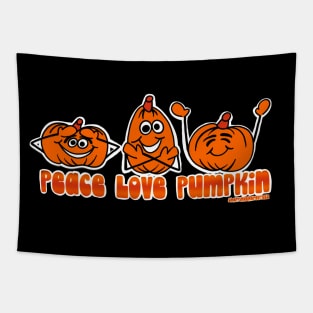 Peace Love & Pumpkin Tapestry